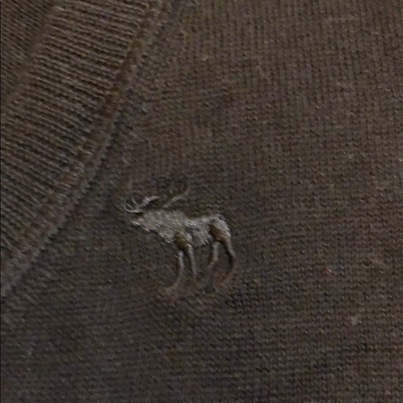 Abercrombie & Fitch Brown Knit Short Sleeve Tunic Shirt - Picture 4 of 5